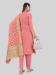 Picture of Silk Pale Violet Red Straight Cut Salwar Kameez