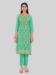 Picture of Medium Aqua Marine Straight Cut Salwar Kameez