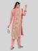 Picture of Wonderful Silk Tan Straight Cut Salwar Kameez