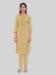 Picture of Wonderful Silk Tan Straight Cut Salwar Kameez