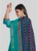 Picture of Beauteous Silk Dark Cyan Straight Cut Salwar Kameez