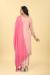 Picture of Sightly Silk Peach Puff Straight Cut Salwar Kameez