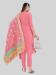 Picture of Radiant Silk Light Coral Straight Cut Salwar Kameez