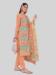 Picture of Marvelous Silk Tan Straight Cut Salwar Kameez