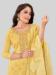 Picture of Grand Silk Sandy Brown Straight Cut Salwar Kameez