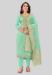 Picture of Medium Aqua Marine Straight Cut Salwar Kameez