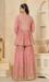 Picture of Georgette Pale Violet Red Readymade Salwar Kameez