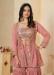 Picture of Georgette Pale Violet Red Readymade Salwar Kameez