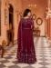 Picture of Bewitching Georgette Maroon Anarkali Salwar Kameez