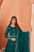 Picture of Sublime Silk Teal Anarkali Salwar Kameez