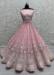 Picture of Pretty Net Rosy Brown Lehenga Choli