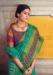 Picture of Admirable Cotton & Linen & Silk Dark Cyan Saree