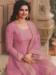 Picture of Grand Silk Rosy Brown Anarkali Salwar Kameez