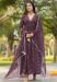 Picture of Graceful Georgette Dim Gray Readymade Gown