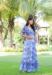 Picture of Gorgeous Georgette Light Steel Blue Kurtis & Tunic