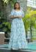 Picture of Sublime Georgette Light Steel Blue Kurtis & Tunic