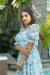 Picture of Sublime Georgette Light Steel Blue Kurtis & Tunic