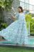 Picture of Sublime Georgette Light Steel Blue Kurtis & Tunic