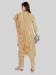 Picture of Classy Silk Tan Straight Cut Salwar Kameez