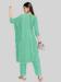 Picture of Medium Aqua Marine Straight Cut Salwar Kameez