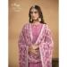 Picture of Georgette Pale Violet Red Straight Cut Salwar Kameez