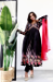 Picture of Ravishing Chiffon Black Readymade Salwar Kameez