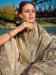 Picture of Comely Silk Dark Khaki Saree