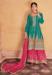 Picture of Superb Silk Teal Straight Cut Salwar Kameez