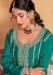 Picture of Superb Silk Teal Straight Cut Salwar Kameez