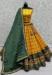 Picture of Comely Chiffon Golden Lehenga Choli