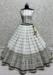 Picture of Beautiful Chiffon White Lehenga Choli