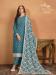 Picture of Georgette Dark Slate Grey Straight Cut Salwar Kameez