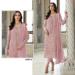 Picture of Georgette Rosy Brown Straight Cut Salwar Kameez