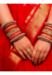 Picture of Pretty Indian Red Bracelets