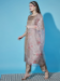 Picture of Resplendent Silk Rosy Brown Readymade Salwar Kameez