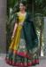 Picture of Shapely Silk Dark Khaki Lehenga Choli