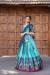 Picture of Resplendent Silk Sky Blue Lehenga Choli