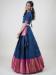 Picture of Enticing Silk Midnight Blue Lehenga Choli