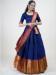 Picture of Taking Silk Midnight Blue Lehenga Choli