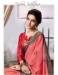 Picture of Magnificent Chiffon & Silk Indian Red Saree