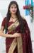 Picture of Lovely Silk Maroon Saree