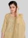 Picture of Amazing Silk Beige Straight Cut Salwar Kameez