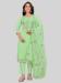 Picture of Ideal Silk Spring Green Straight Cut Salwar Kameez