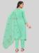 Picture of Sublime Silk Powder Blue Straight Cut Salwar Kameez