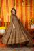 Picture of Fine Georgette Rosy Brown Readymade Gown