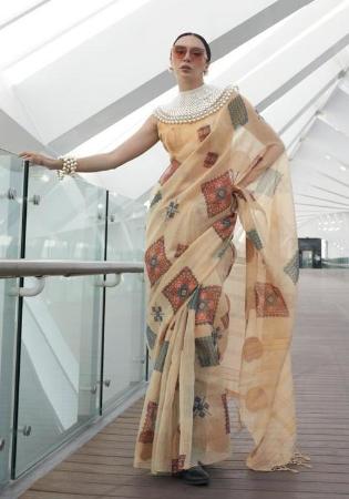 Picture of Classy Silk Rosy Brown Saree