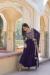 Picture of Nice Georgette Purple Readymade Gown