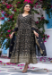 Picture of Beautiful Georgette Black Readymade Gown