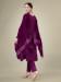 Picture of Charming Cotton Purple Readymade Salwar Kameez