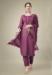 Picture of Cotton Dark Olive Green Readymade Salwar Kameez